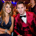 Messi and girlfriend