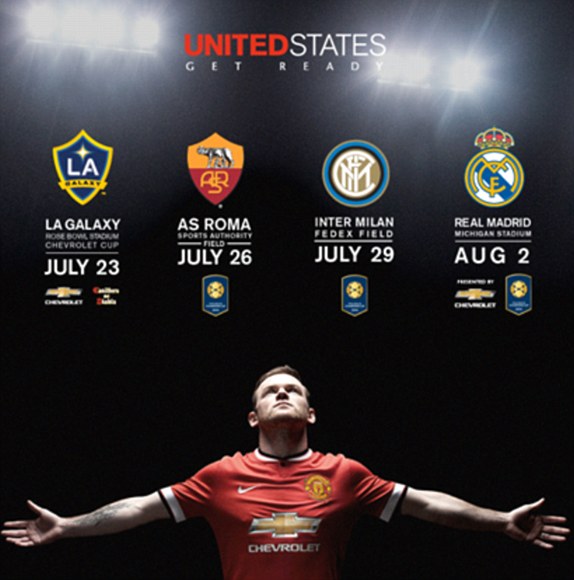 Manchester United Pre Season Tour in America