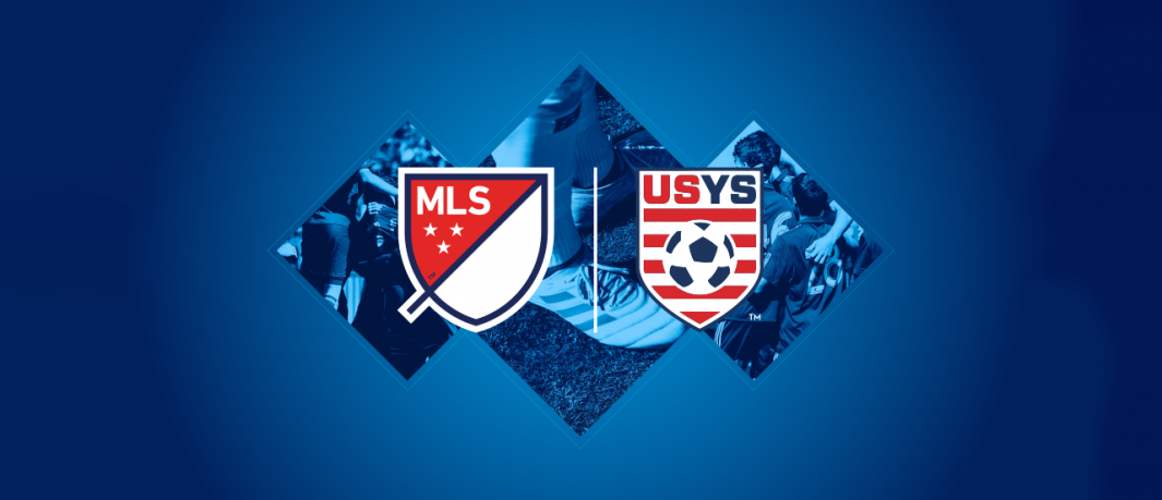 US Youth Soccer and MLS logos